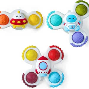Suction Cup Rotating Sensory Toys