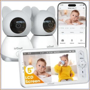 5" Large Screen Baby Monitor